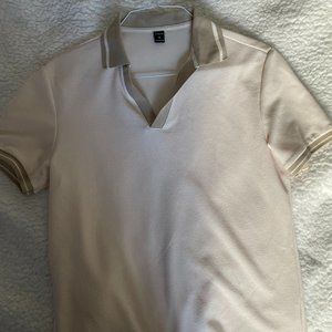 Mens Polo Italian Style Stretch Material (Medium)